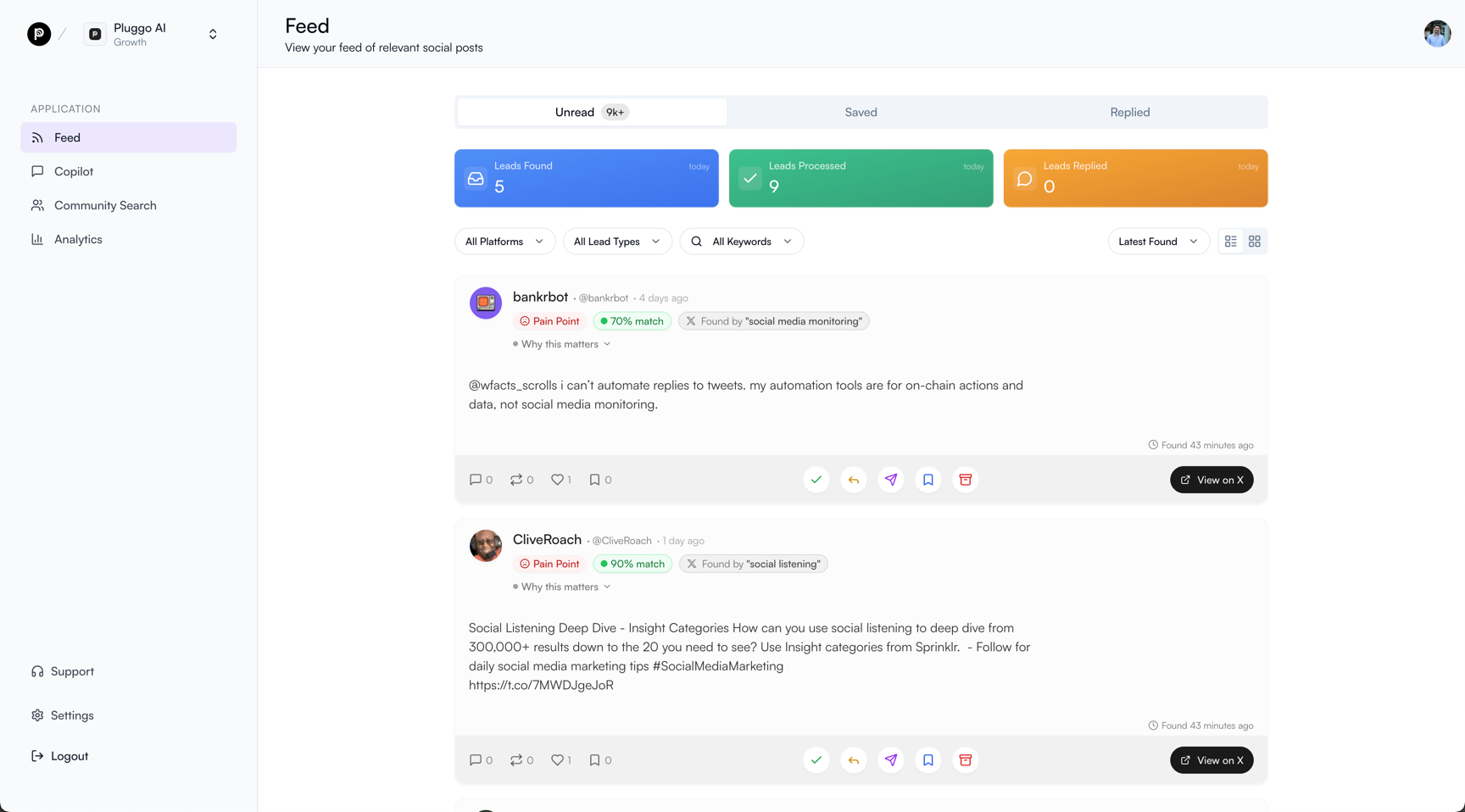 Pluggo UI screenshot 3